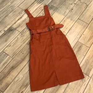Rust Roolee Dress